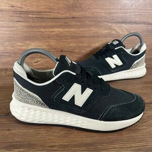 New Balance X-70 Black Suede Low Top Sneakers Women’s Size 6 Shoes